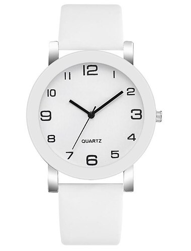 Reloj de hombre de ocio reloj de pulsera analógico de cuero casual reloj de pulsera masculino con dial redondo simple regalo reloj hombre