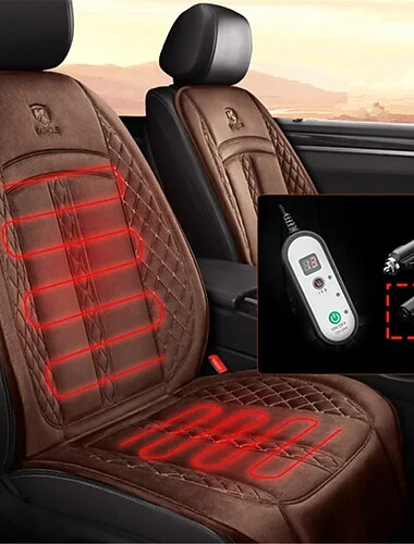 12V/24V Bilsäte Värmare 120CM Längd Universell Vinter Elektrisk Uppvärmd Säte Kudde Varm Bil Värmematta