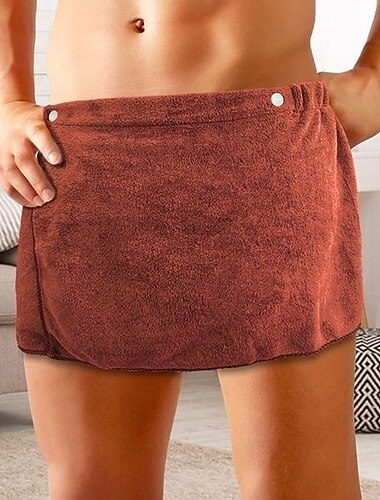 mannen zachte draagbare badhanddoek korte broek zachte mircofiber zwemmen strand sneldrogende handdoekdeken