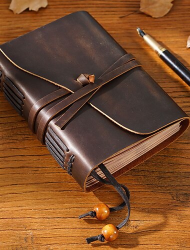 Aufgabenliste Notizbuch Gitter 130*180mm Retro Papier Weiche Abdeckung Tragbar 150 Seiten Notizbuch für Schule B¨¹ro Der Reisende