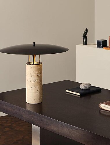 Lampade Da Tavolo Lampada Da Comodino Semplice Design Arte Camera Da Letto Soggiorno Stile Silenzioso Scrivania Decorativa In Famiglia