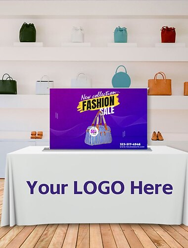 Nappe Personnalisée Nappe Sur Mesure 4/6/8-pieds. Design de la Nappe Sur le Devant