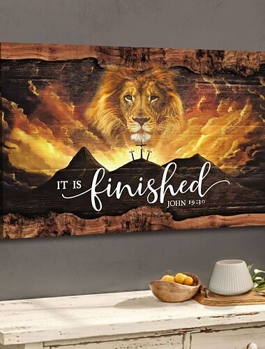 křesťanské nástěnné umění plátno Ježíš lev velikonoční tisky a plakáty obrázky dekorativní textilie malba do obývacího pokoje obrázky bez rámu