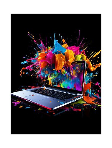 veggkunst lerret fargerik neon gamer-kontroller utskrifter og plakater bilder dekorativt stoff maleri for stuen bilder uten ramme