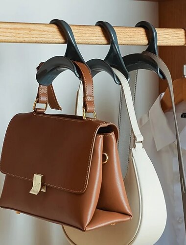 Πλαστική ύλη Κρεμάστρες Ορθογώνιο Λατρευτός Σπίτι Οργανισμός Αποθήκευση 1set