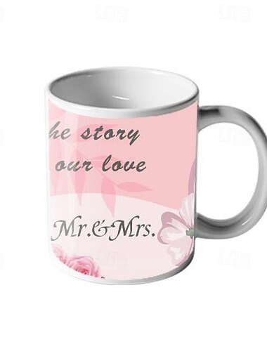 Personalisierte Foto-Tasse - individuelles Hochzeitsgeschenk für Paare Familien-Weihnachtsgeschenk-Tasse Keramiktasse 11oz