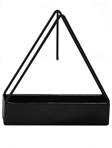porte-bobine de moustique en fer porte-encens bobine cadre de brûleur d'encens porte-encens répulsif pour maison chambre patio forme triangulaire porte-encens anti-moustique porte-bobine anti-brûlure