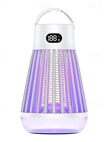 2-i-1 Multifunktionel Myggefælde Lys – Bærbar Hjemmyggefælde og Campinglanterne