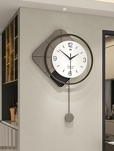 orologio da parete design moderno grande altalena soggiorno orologi 3d semplice orologio da parete decorazione domestica orologio da parete 49 * 73 cm 55 * 80 cm 40 * 60 cm