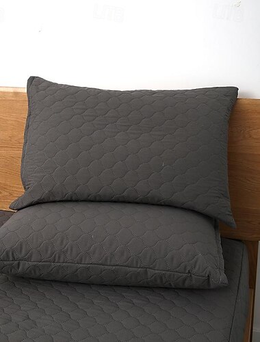 wasserdichte Outdoor-Kissenbezüge, geprägter schweißabsorbierender und feuchtigkeitsableitender Schutzbezug für Bett, Wohnzimmer, Garten, dekorativer Kissenbezug für die Terrassen-/Couch-Dekoration