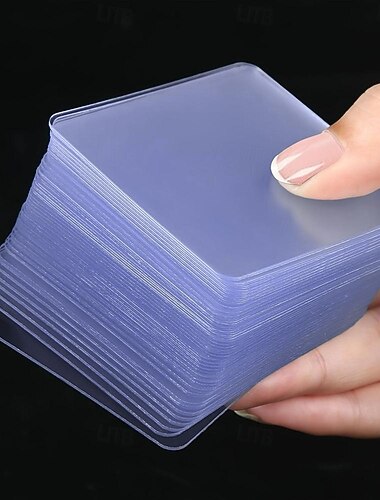 50 Stück stark klebendes doppelseitiges Klebeband, strapazierfähig, spurloses, transparentes Klebeband, entfernbare Streifen, klebriges Nano-Klebeband, Haushalt, Teppich, doppelseitiges