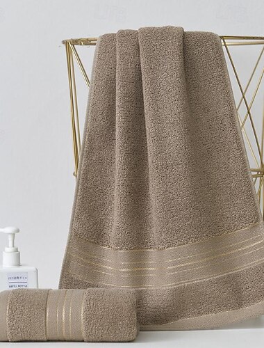 Toalla de baño de algodón, toalla absorbente suave para el hogar, toalla de lavado universal para adultos, para volver a la escuela, estudiante universitario