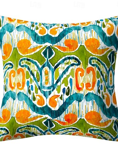 venkovní nepromokavé povlaky na polštáře bohémské polštáře abstraktní povlaky na zahradní polštáře neviditelný zip oboustranný potisk dekorativní polštáře na pohovku terasa domácí dekorace dárky