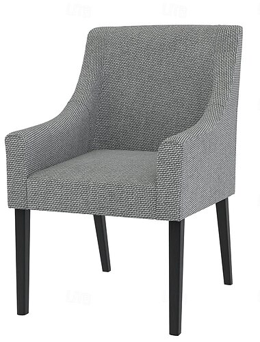 Stoelhoes met Armleuningen Effen Kleur Gequilt Slipcovers