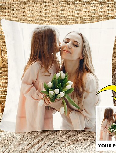 Räätälöity Tyynynpäällinen Lisää Kuvasi Henkilökohtainen Valokuva Suunnittelu Kuva Muoti Rentouttava Tyynynpäällinen Tyynysuoja 1 kpl Henkilökohtainen Lahja Räätälöitynä