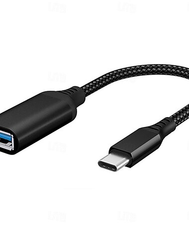 Cable de datos otg tipo c a cable de transferencia usb3.0, cabezal convertidor de extensión para vehículo, tableta, ordenador móvil