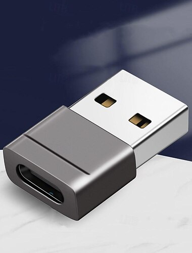 usb till typ-c omvandlarhuvud mobiltelefon dator bil laddning datakabel adapter