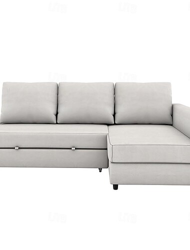 Καλύμματα Καναπέ Κρεβάτι Γωνίας Σχήμα L Στερεά Χρώμα Βελούδινα Καλύμματα