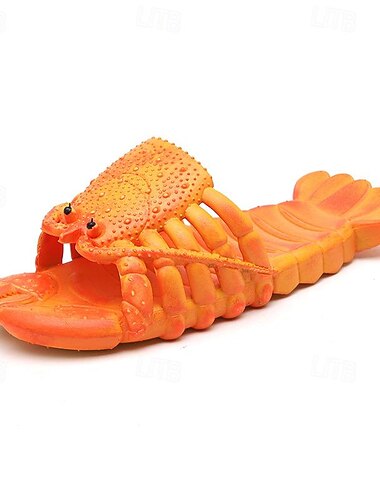 haaipantoffels creativiteit comfort grappige kreeftpantoffels grote pantoffels, zwembad, strand & doucheschoenen vrijetijdsschoenen sandalen voor heren dames & zomersandalen voor kinderen