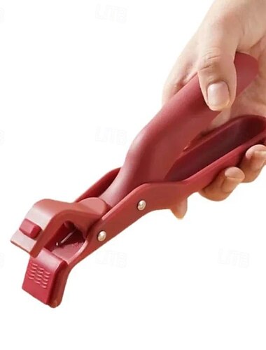 火傷防止プレート ボウル 皿 鍋つかみ ホルダー シリコン クランプ 耐熱クリップ リフター キッチン オーブン アクセサリー ツール