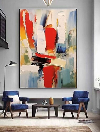 κόκκινο πορτοκαλί μεγάλη ζωγραφική ζωγραφική στο χέρι μαχαίρι παλέτας αφηρημένη ζωγραφική χρώματα αφηρημένη τέχνη τοίχου μοντέρνος αφηρημένος καμβάς μεγάλος καμβάς τέχνης ακρυλική ζωγραφική για
