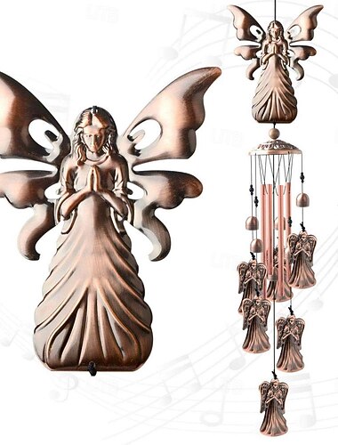 puhtaat käsintehdyt kupariset tuulikellot, eläinten tuulikellot ulkotiloihin kuparituulikellot ulkoterassi sisustus talon lämmityslahjat ulkona tuulikellot puutarhasisustus ulkona kuistipihan