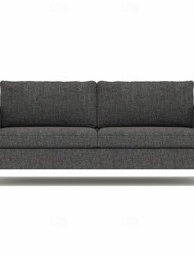 Sofa Trekk 2-seter 3-seter Ensfarget Trelister