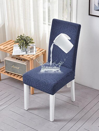 waterbestendige elastische eetkamerstoelhoes voor eetkamer keuken bruiloft hotel banket restaurant anti-vuil stoel stoelhoezen