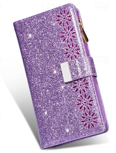 téléphone Coque Pour Samsung Galaxy Pliage en Z 6 Z Fold 5 Z Fold 4 Z Fold 3 Portefeuille Magnétique fermeture Éclair avec dragonne Rétro Ciel PC faux cuir