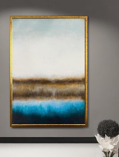 Mark Rothko Leinwand Wanddekoration Mark Rothko handgefertigt Mark Rothko handgemalt abstrakte Wandkunst Rothko Reproduktion Ölgemälde minimalistische Malerei Wohnkultur gespannter Rahmen fertig zum