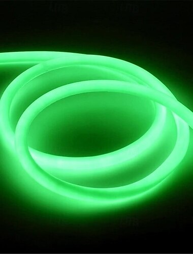 1 m 2 m 3M Neonová pásová světla 150 LED diody Flexibilní neon 14 mm 1 sada Teplá bílá Červená Modrá Pásová LED svítidla Venkovní Voděodolné Dovolená 220-240 V 110-120 V