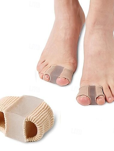 1 espaçador de dedos (0,6 pol./0,7 pol.) para alinhamento e conforto dos dedos, separador de gel macio para uso diário