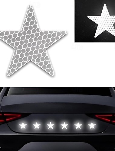 Silber / Gelb / Blau Auto Aufkleber Normal Auto Schwanz Aufkleber / Volle Auto Aufkleber Reflektierende Aufkleber