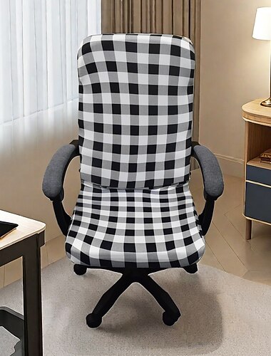 pokrowiec na krzesło biurowe elastyczny i wytrzymały pokrowiec ochronny na meble zapewniający stylowy i wygodny wystrój miejsca pracy