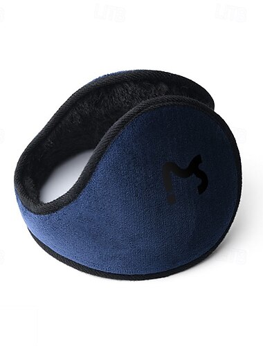 bløde, bløde høreværn unisex bag hovedet justerbare øreværn fleece indendørs udendørs behagelig ørevarmer