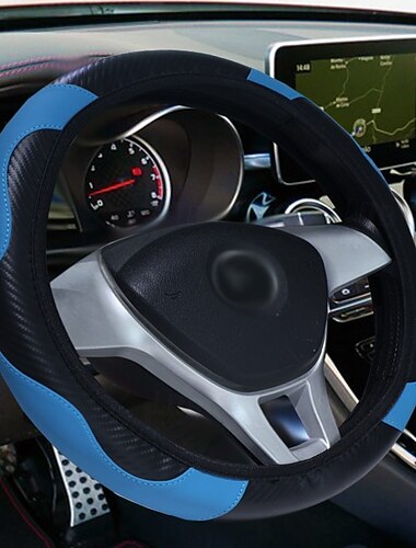 כיסוי הגה לרכב נגד החלקה אוניברסלי 37-38 ס"מ כיסויי הגה קישוט אוטומטי