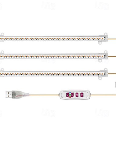 5モード 屋内led 成長ライト usbタイマー 植物ランプ植物 調光可能なledランプ 植物ランプ 水耕栽培ランプ