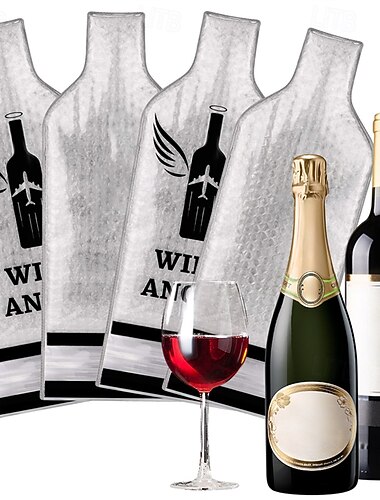 προστατευτικό κάλυμμα μπουκαλιού κρασιού τσάντα ταξιδιού κρασιού τσάντα προστασίας ταξιδιού μπουκάλι κρασιού τσάντες προστασίας ταξιδιού για κρούση ανθεκτικές σε κρούσεις, επαναχρησιμοποιούμενες για