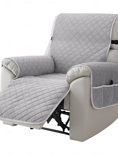 Housses de canapé inclinables épaisses et imperméables en velours antidérapant super doux