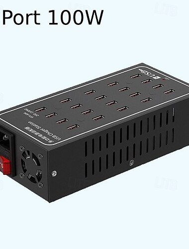 caricabatterie multi usb stazione di ricarica rapida usb universale caricatore portatile per iphone 15 samsung xiaomi ipad tablet 10/20/30/40/50/60 porte