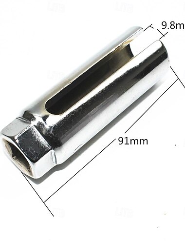 22mm zuurstofsensor sleutel krachtige aandrijving zuurstofsensor socket auto sensor verwijderingsgereedschap 1/2 universele aandrijving verwijdering