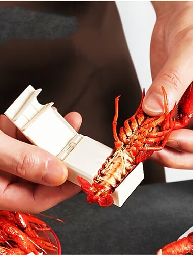 Outil de décorticage de fruits de mer pour écrevisses, éplucheur de crevettes pour la cuisine à domicile, outil de retrait de la carapace de crevettes, universel pour les restaurants et les amateurs