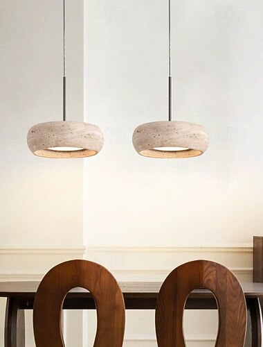 20 cm Hängelaternen-Design Geometrische Formen Pendelleuchte Stein Künsterlischer Stil Vintage-Stil Klassicher Stil Vintage Landhausstil 110-120V 220-240V
