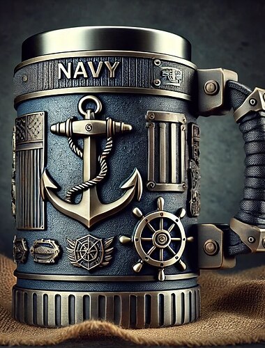 Taza conmemorativa del 250.º aniversario militar de Estados Unidos, regalo patriótico del 4 de julio, Día de la Independencia y Día de los Veteranos para hombres, taza coleccionable del Cuerpo de Marines de EE. UU.