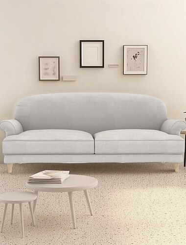Sofahusse Einfarbig Gesteppt Polyester Überzüge