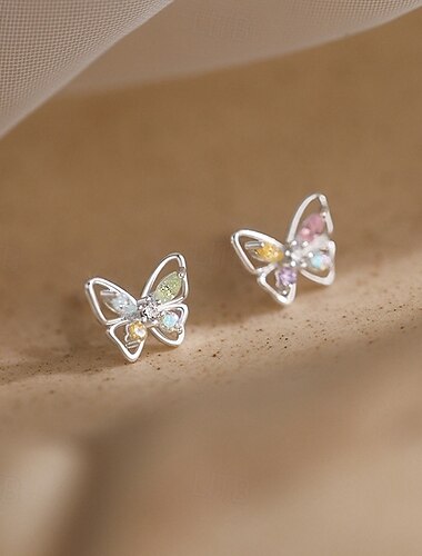 Butterfly Earrings for Women, Gift for Her, Dainty Elegant Studs for Mother's Day, Valentine's Day, Christmas, Anniversary, Birthday