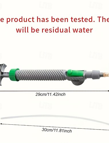 pompa opryskiwacza ręcznego wysokociśnieniowego - metalowa &plastik, nie wymaga prądu, regulowana dysza do zwalczania komarów, ogrodnictwo &zwalczanie szkodników, trwałe &łatwy w użyciu