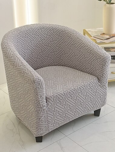 Stretch Sofa Armchair Club Chair Cover Slipcover Washable Single Sofa Seat Cover Easy-install Home Furniture All-Round Protection Cover NEW