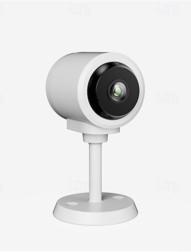 4k babyfoon wifi mini beveiligingscamera – draadloze nachtzichtbewaking binnenshuis met app-bediening en SD-kaartopslag