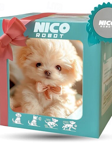 Perro robot mi cachorro robot realista Juguete interactivo que camina Ladridos Mueve la cola Peluche perro para niños y adultos Juguete de perro robótico realista que actúa como un verdadero cachorro